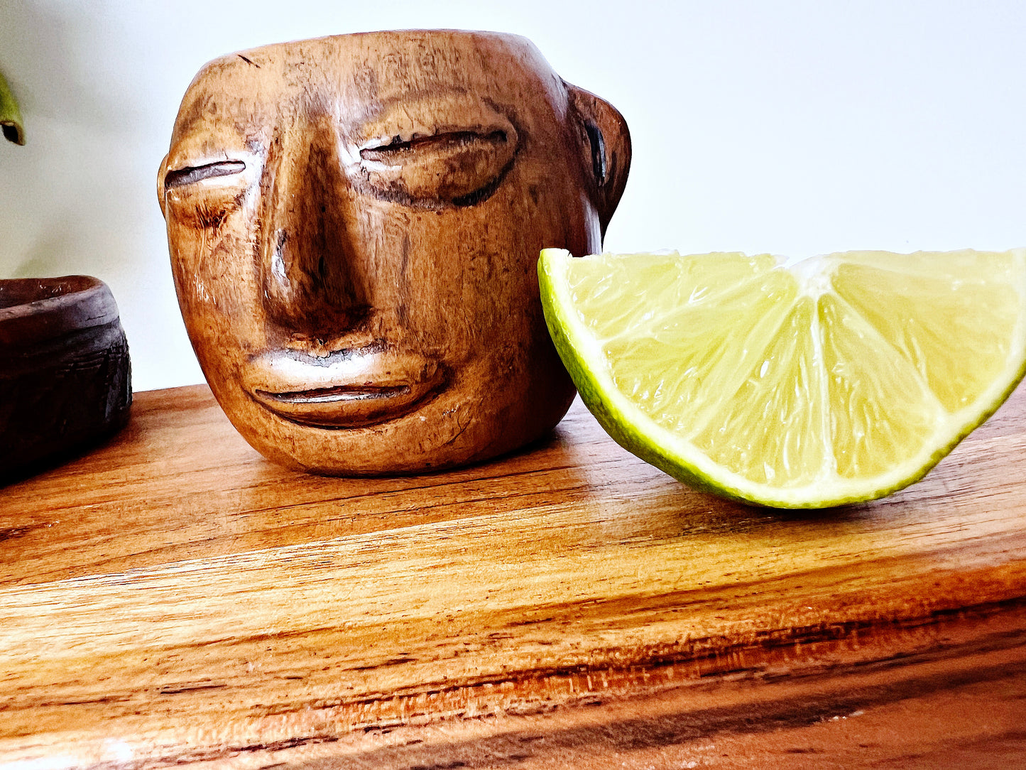 Oaxacan Face Double Mezcal/Tequila Set- Artisan Made