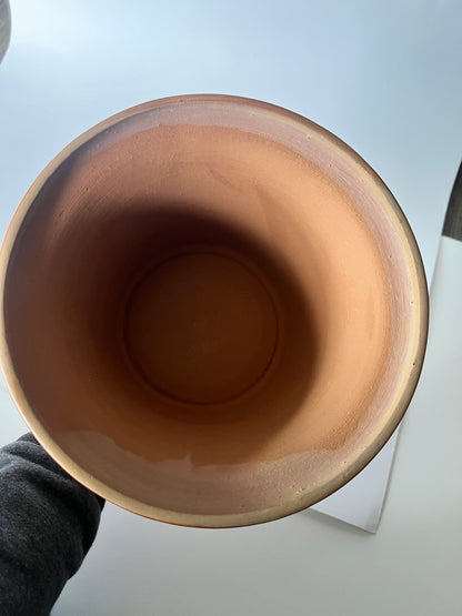 Barro Canelo Candleholder – Handmade Mexican Pottery from Guadalajara