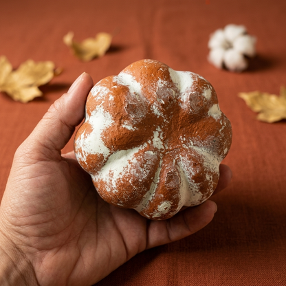 Handmade Mexican Pumpkin Décor from Tonalá – Floral & Butterfly Folk Art Accent