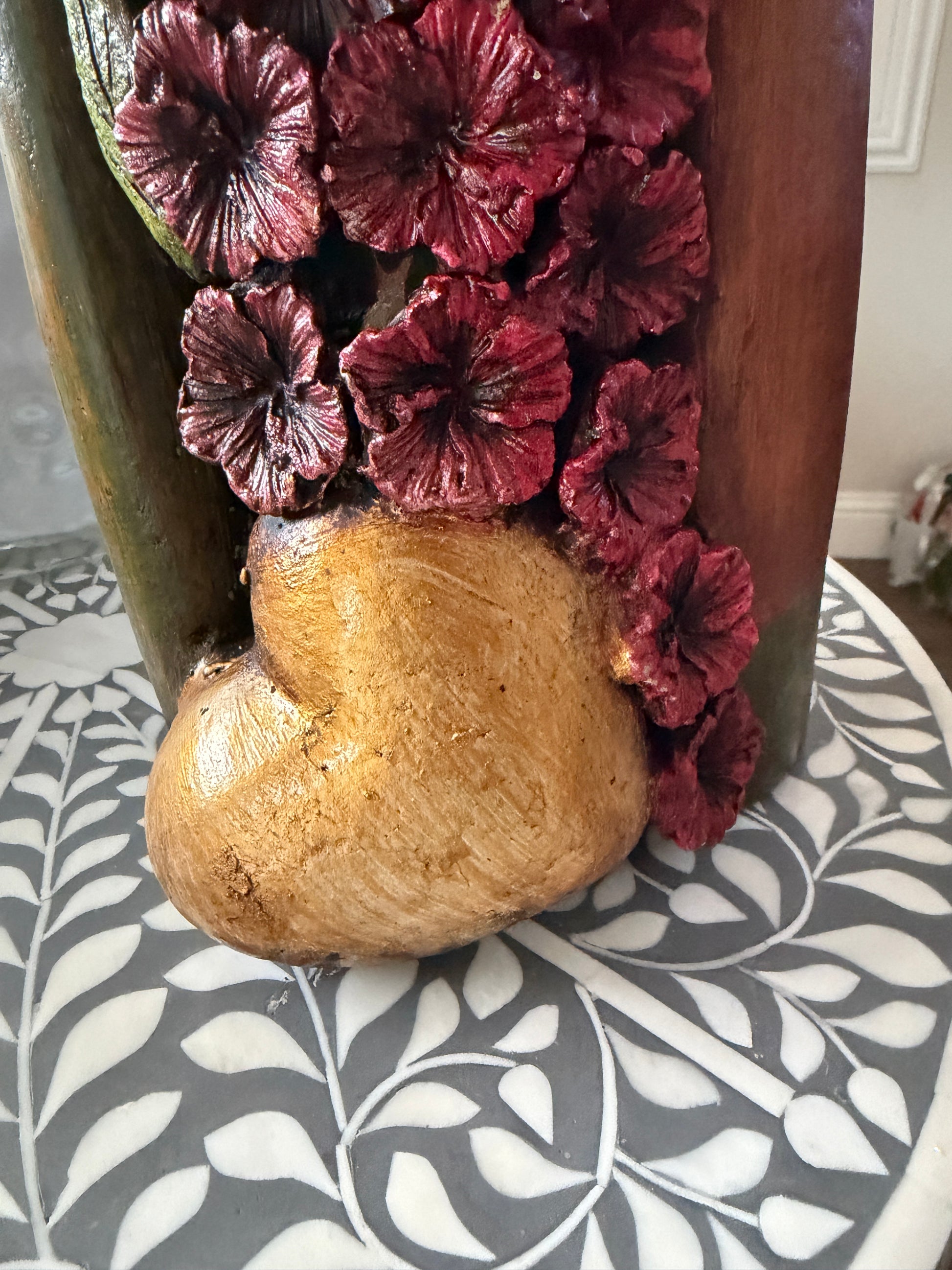 Handmade Mexican Couple Figurine – Artisan Folk Art Sculpture From Guadalajara