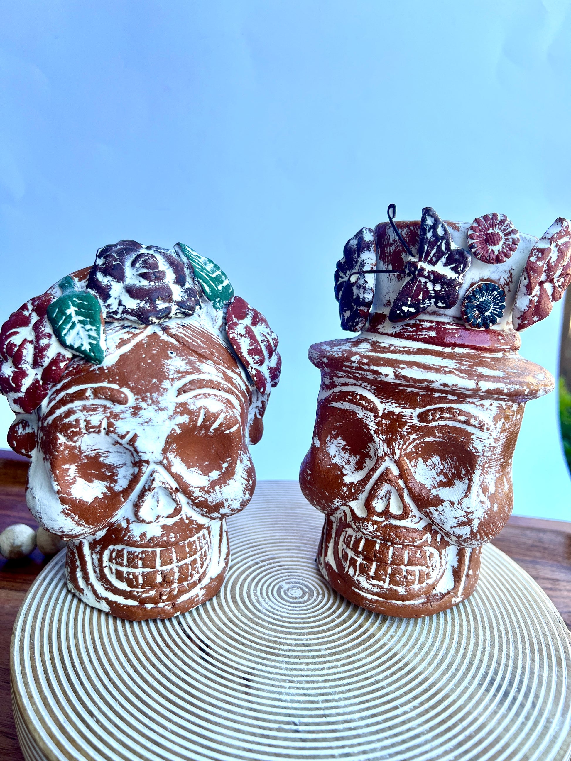 Frida and Diego Mexican Ceramic Figurine Set Collection