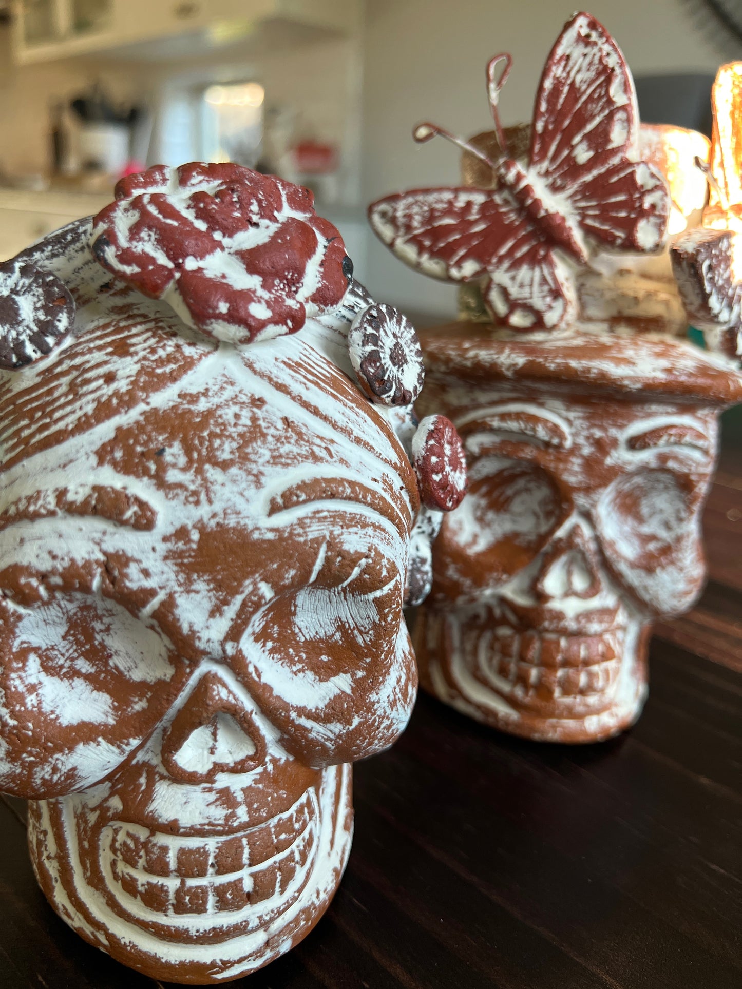 Frida and Diego Mexican Ceramic Figurine Set Collection