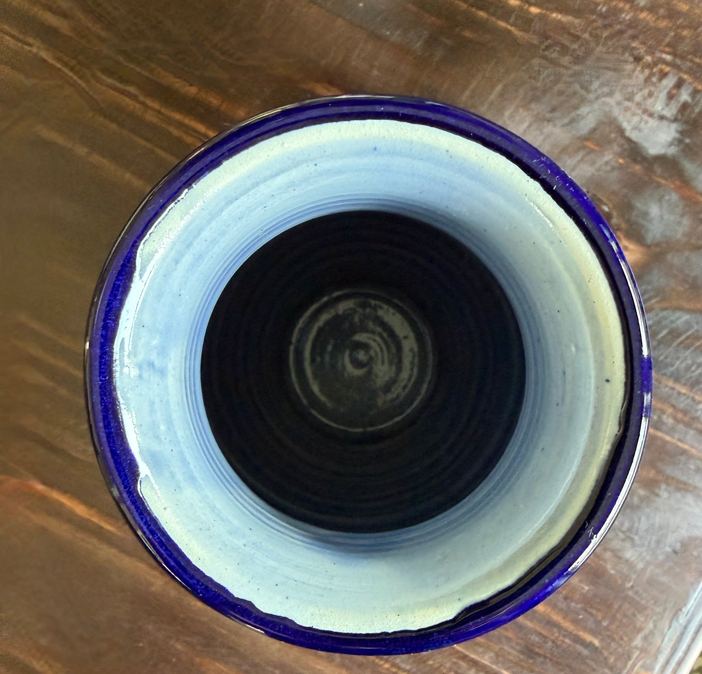 Colorful Butterfly Ceramic Vase – Hand Painted Mexican Pottery From Guanajuato