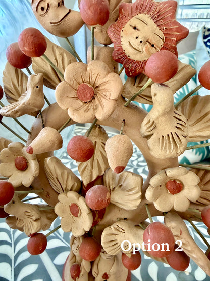 Árbol de Vida – Barro Rojo Tree of Life from Santa María Atzompa, Oaxaca