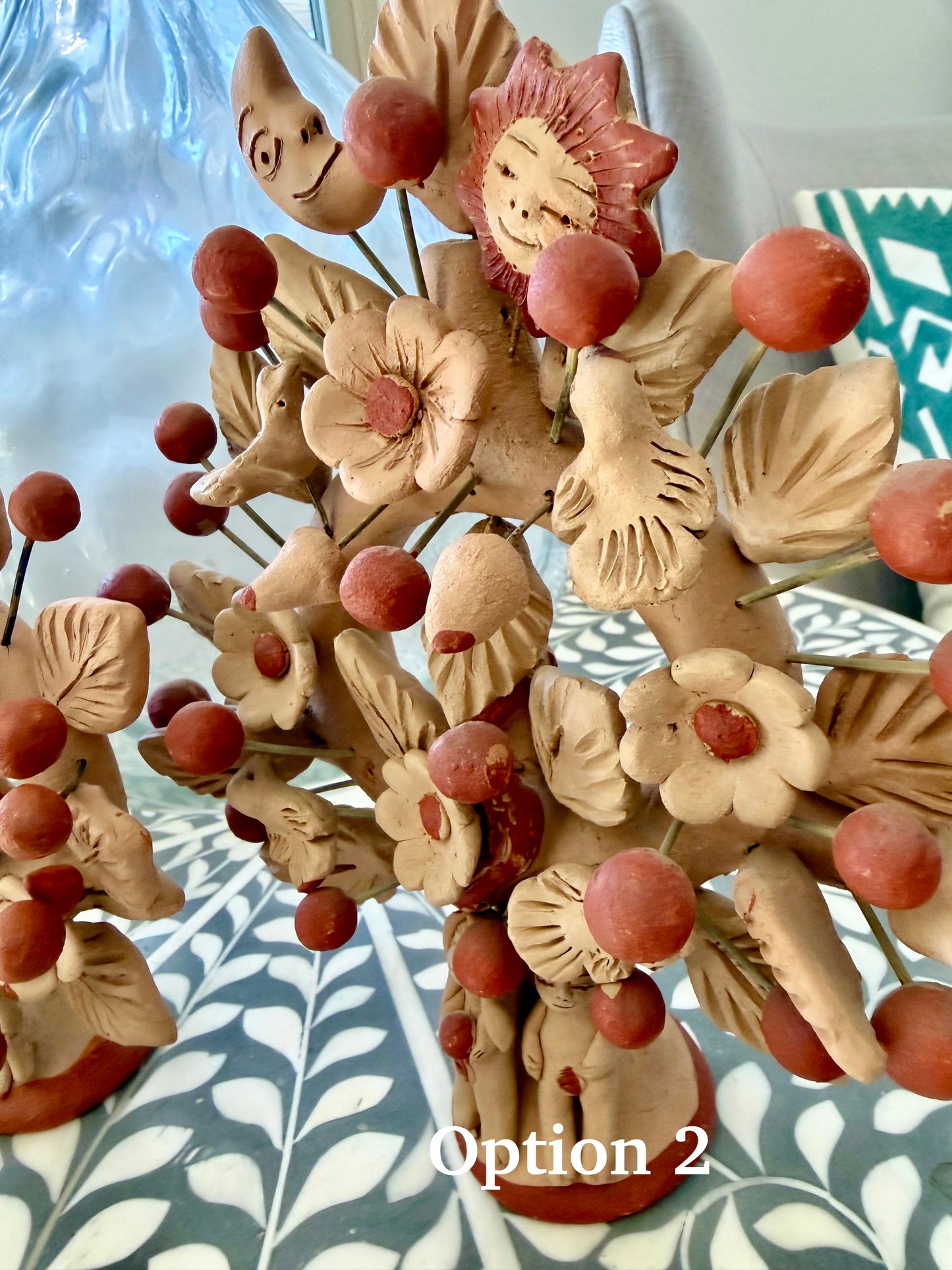 Árbol de Vida – Barro Rojo Tree of Life from Santa María Atzompa, Oaxaca