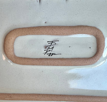 Handmade Mexican Ceramic Tequila & Mezcal Decanter Set with Shot Glasses and Serving Plate