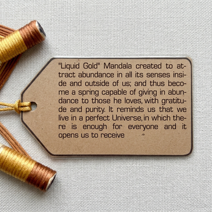Meaning of gold mandala wall decor