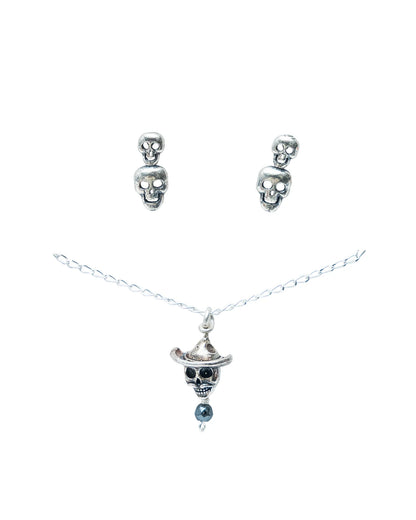 Handmade Totem & Diego Sterling Silver Jewelry Set | Limited Edition Mexican Artisan Jewelry by Gabriela Sánchez