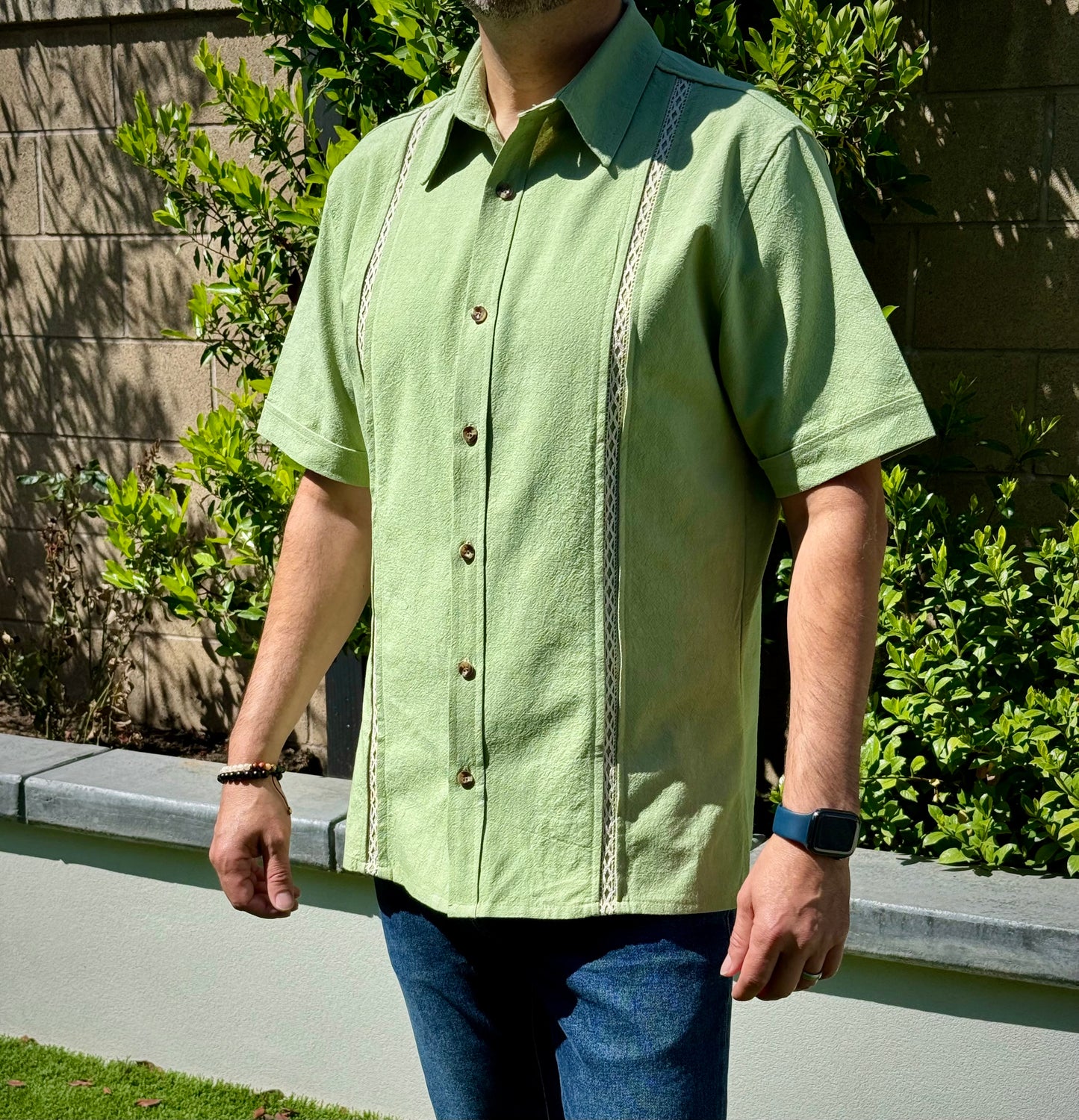 Guayabera Lince- Slim Fitting Design- 100% Cotton