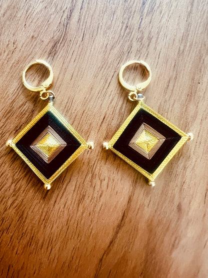 Mandala Ojo de Dios Earrings- Simple