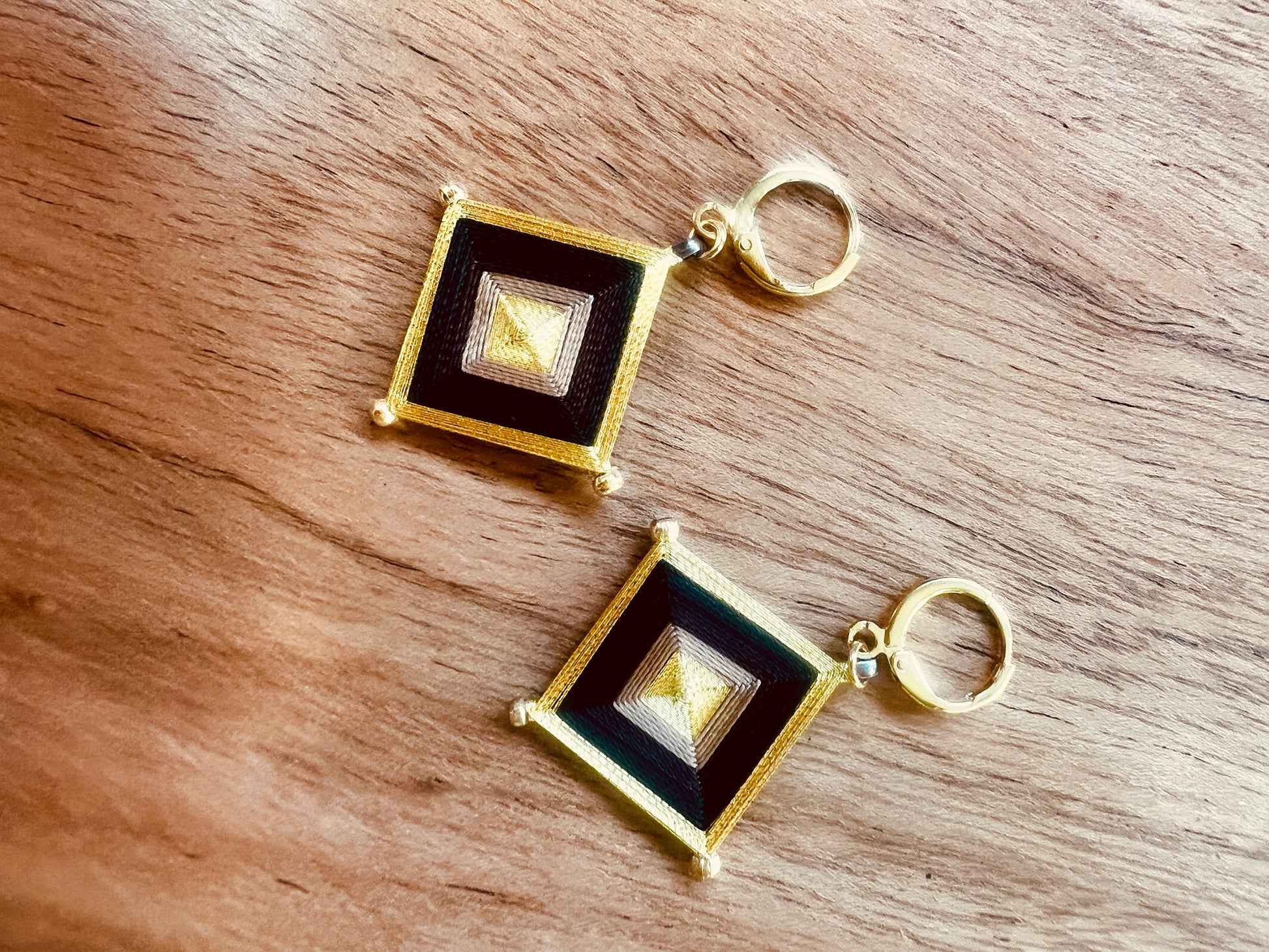Mandala Ojo de Dios Earrings- Simple