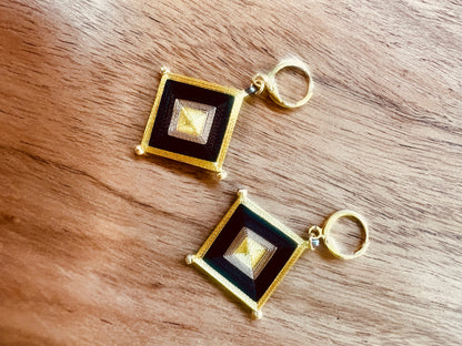 Mandala Ojo de Dios Earrings- Simple