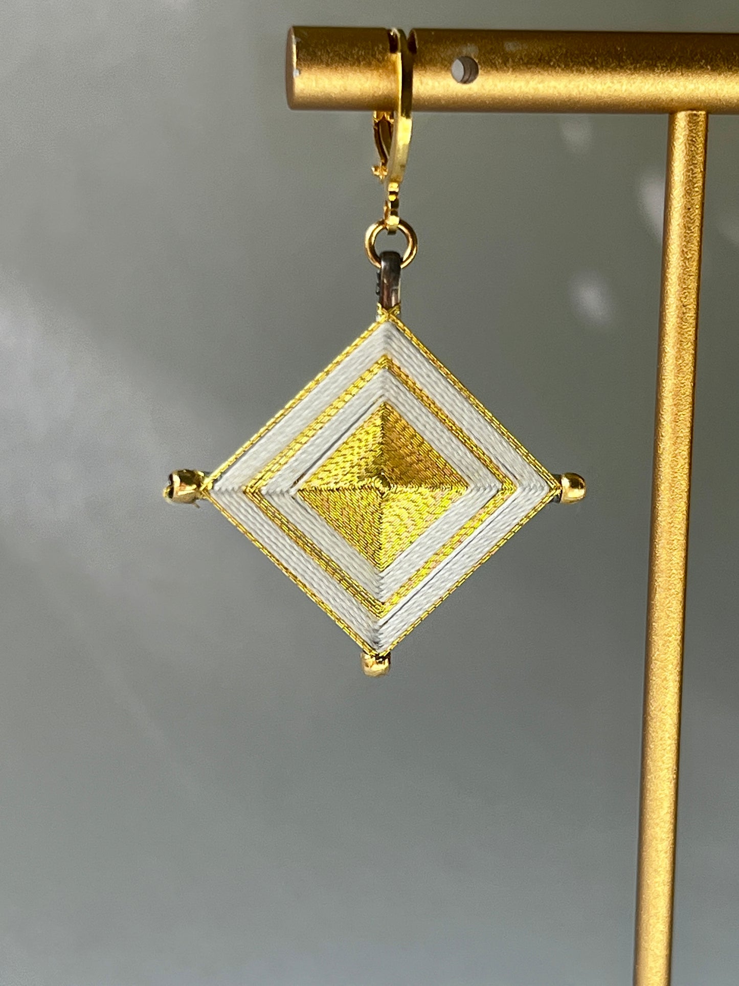 Mandala Ojo de Dios Earrings- Simple