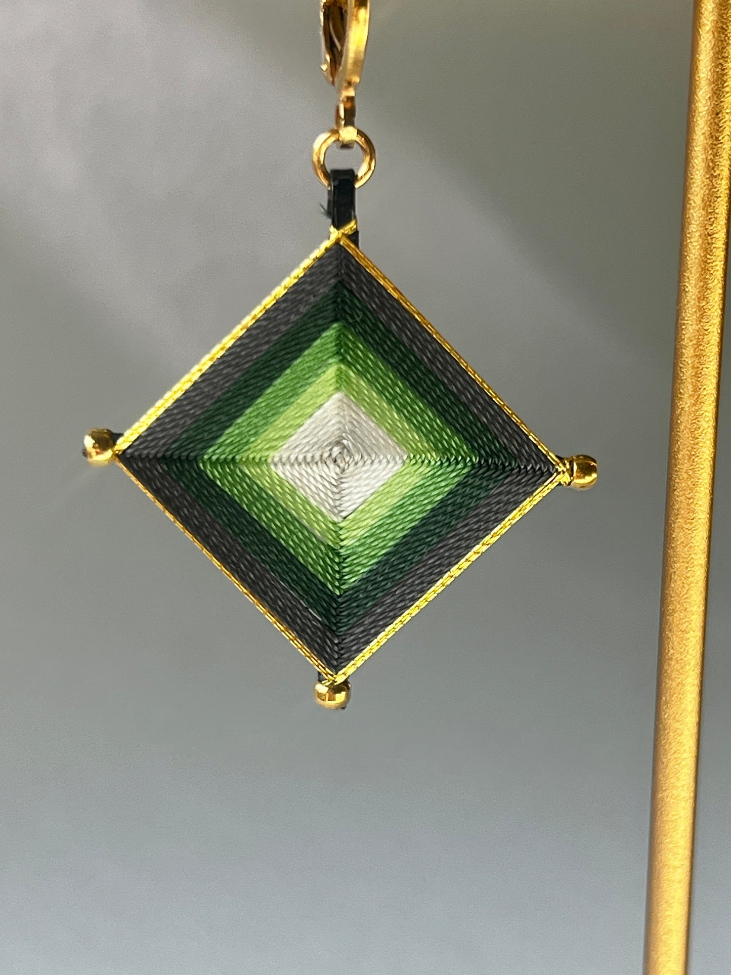Mandala Ojo de Dios Earrings- Simple