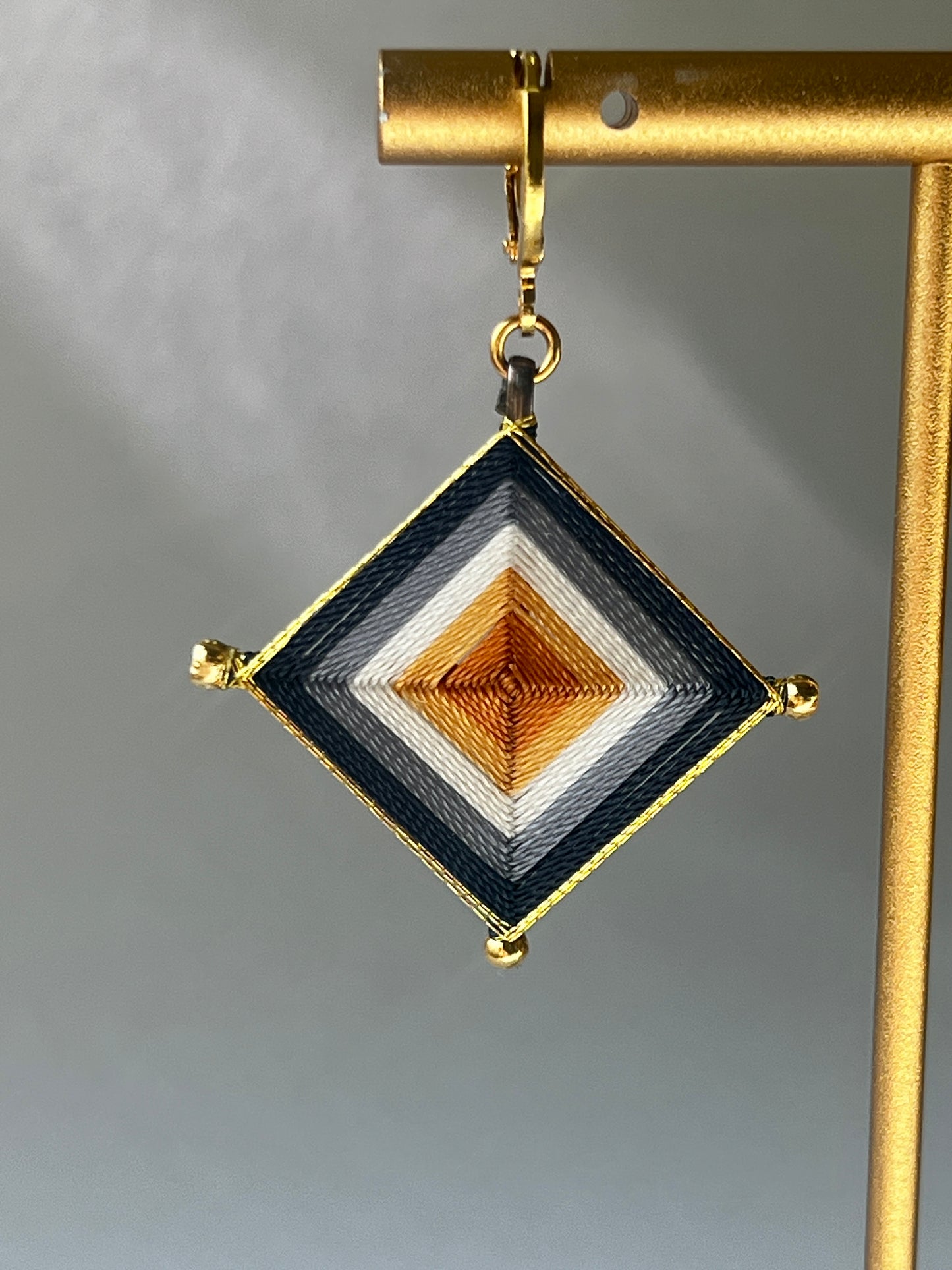 Mandala Ojo de Dios Earrings- Simple