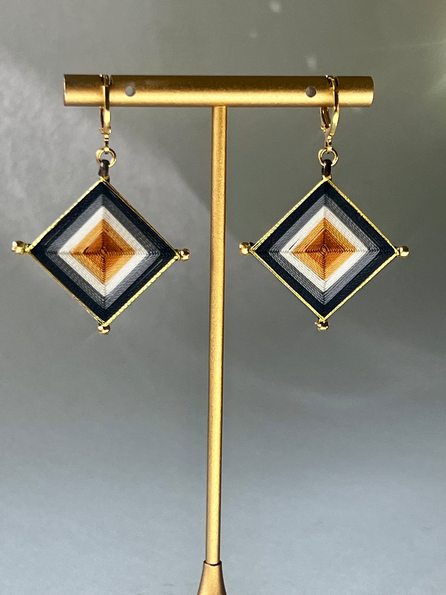 Mandala Ojo de Dios Earrings- Simple
