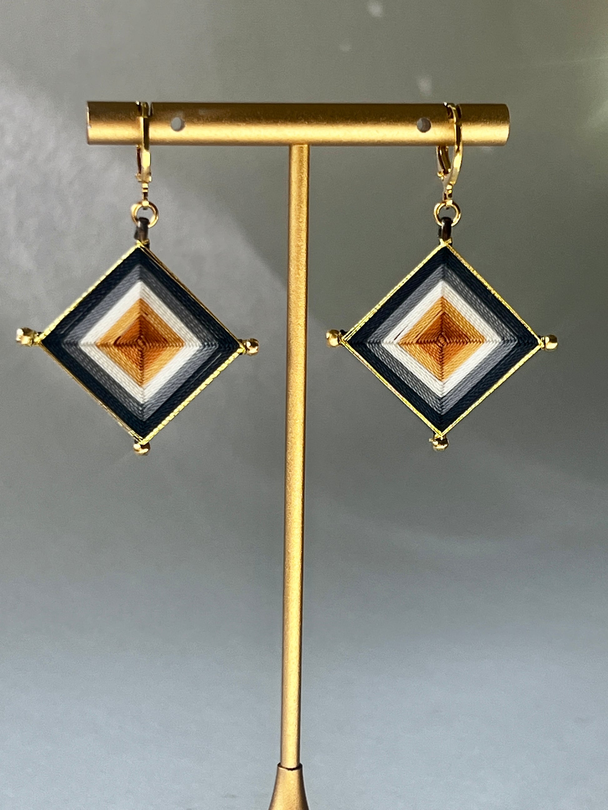 Mandala Ojo de Dios Earrings- Simple