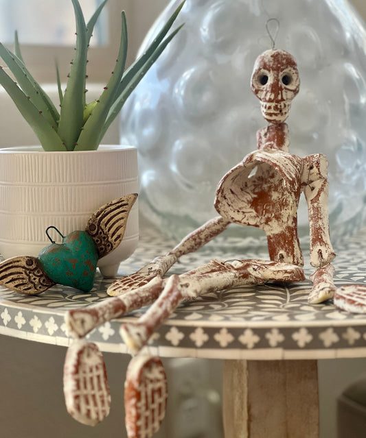 Ceramic Skeletons- Esqueletos Day of the Dead
