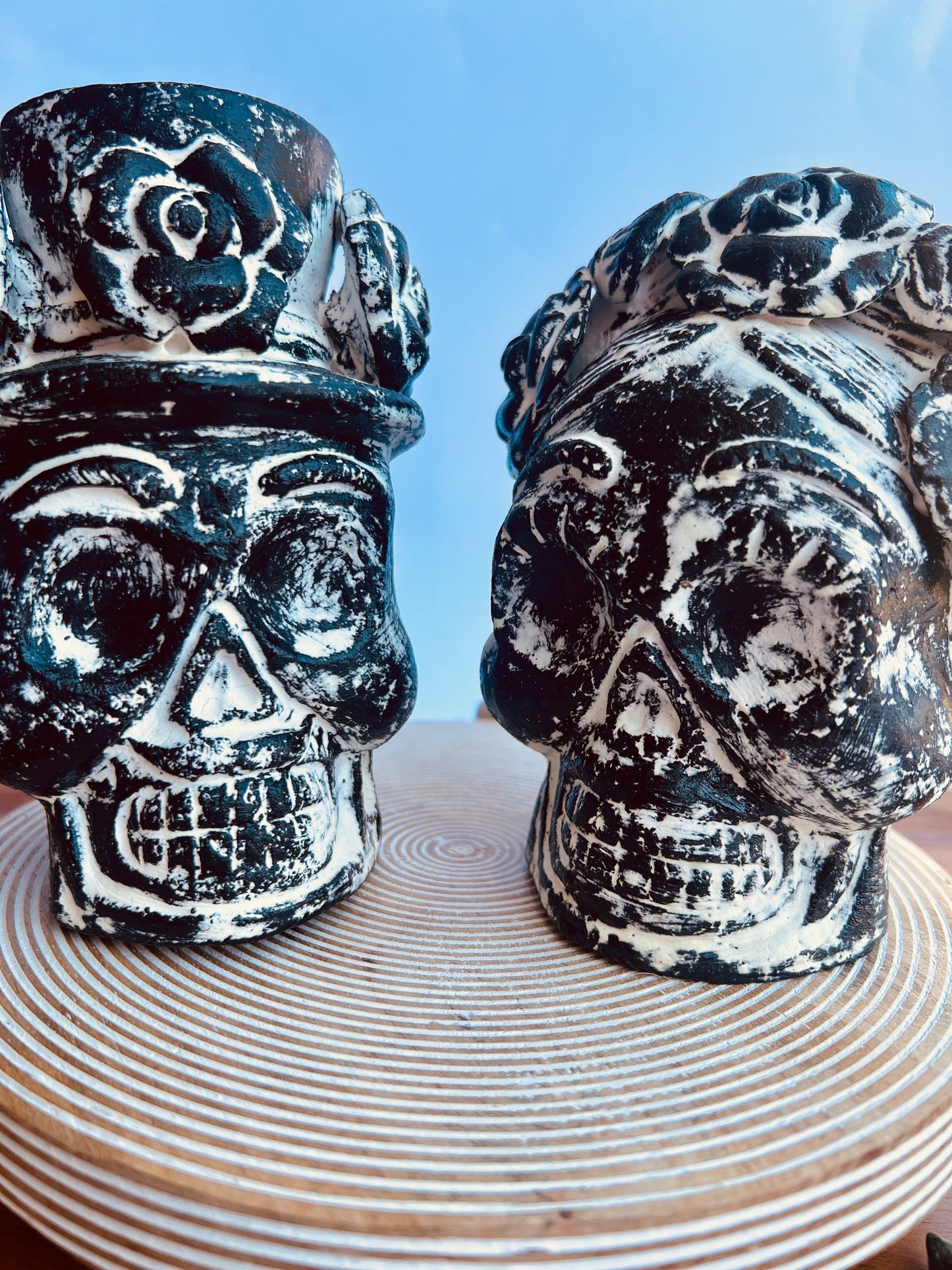 Frida and Diego Mexican Ceramic Figurine Set Collection