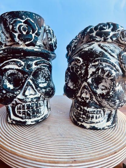 Frida and Diego Mexican Ceramic Figurine Set Collection