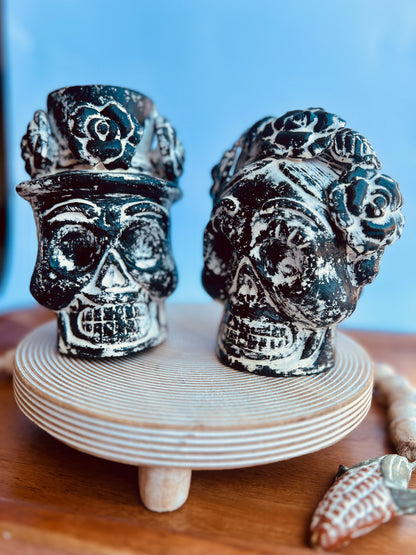 Frida and Diego Mexican Ceramic Figurine Set Collection